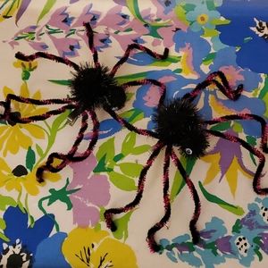 Set of 2 bendable spider clips!